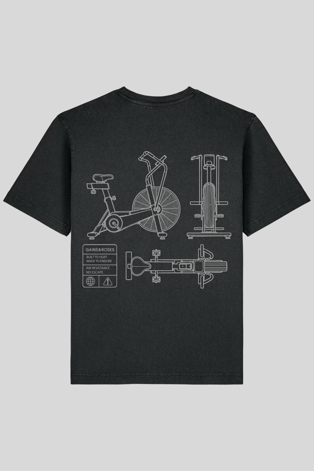Air Bike - Oversized Unisex T-Shirt