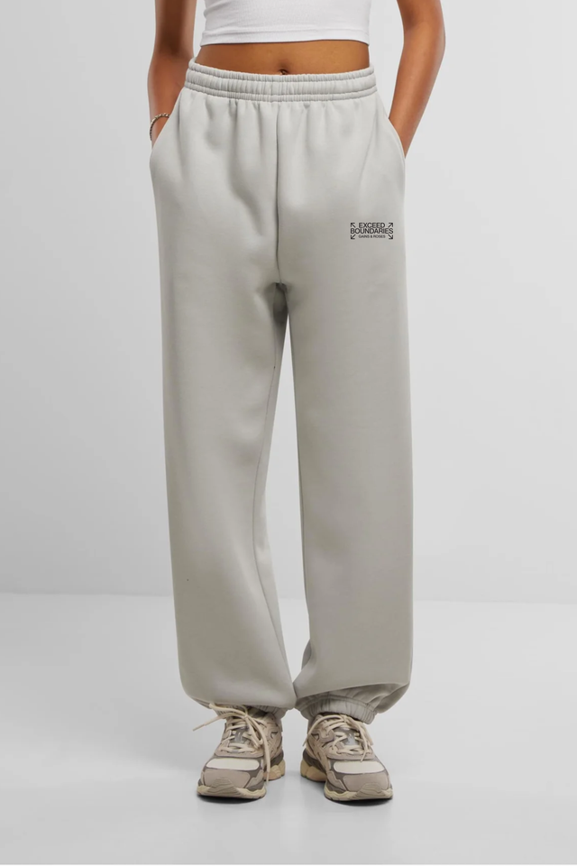 Unisex Relaxed Sweatpants lightgrey