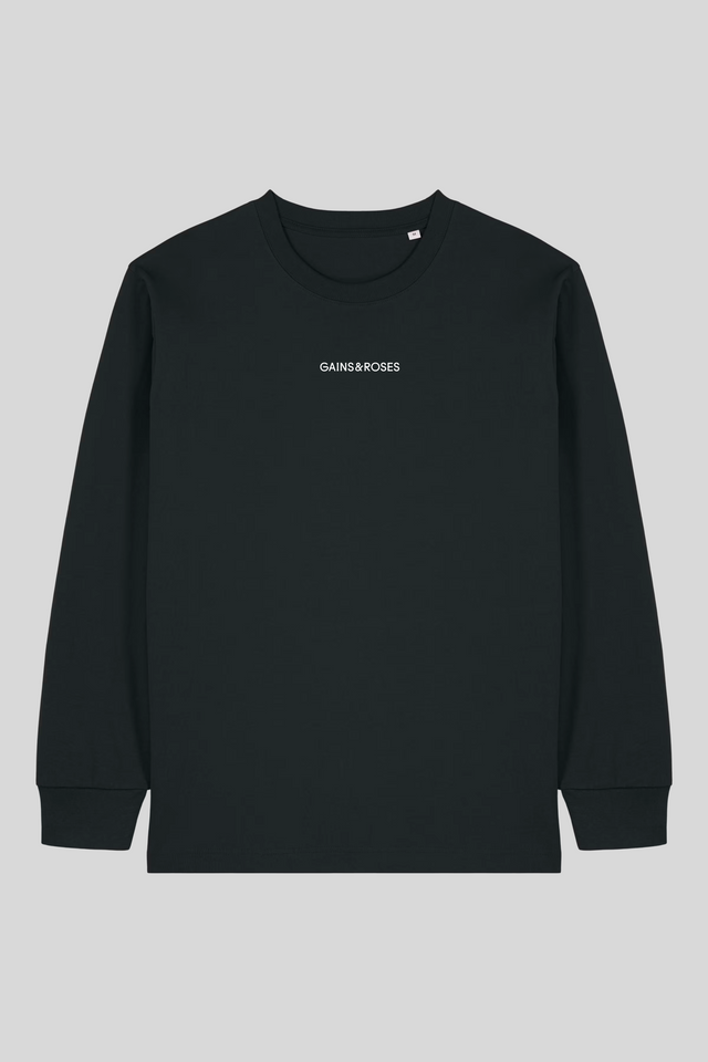 Lose Fit Heavy Longsleeve Scribble