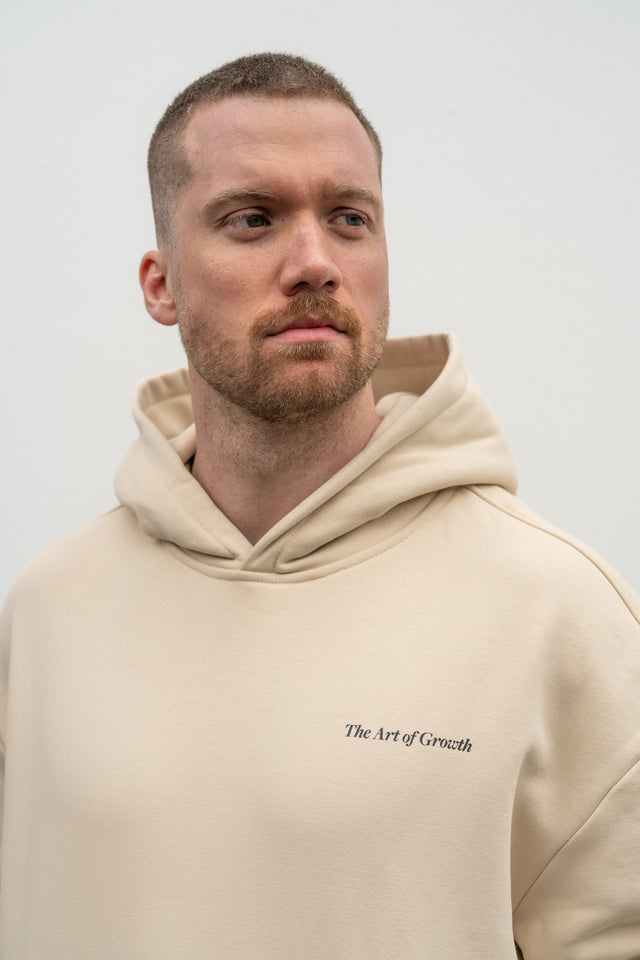 The Art of Growth - Super Heavy Oversize Hoodie