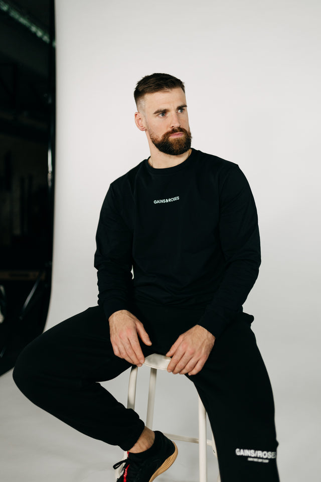 Lose Fit Heavy Longsleeve Scribble