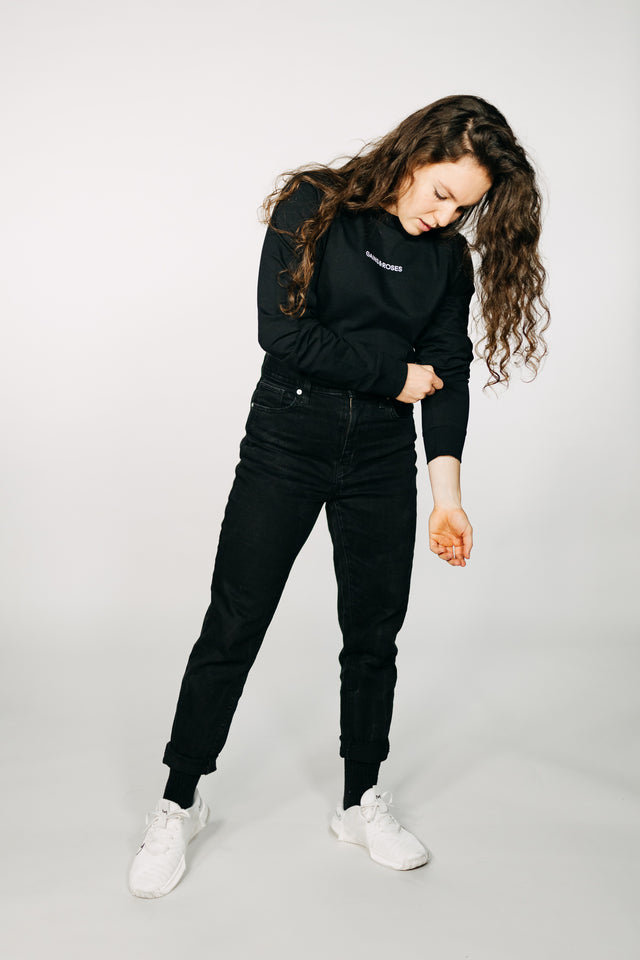 Lose Fit Heavy Longsleeve Scribble