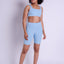 Rib Biker Shorts