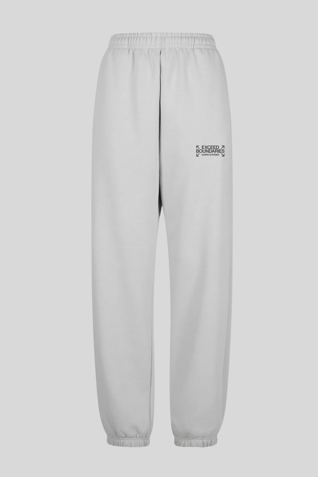 Unisex  Relaxed Sweatpants lightgrey