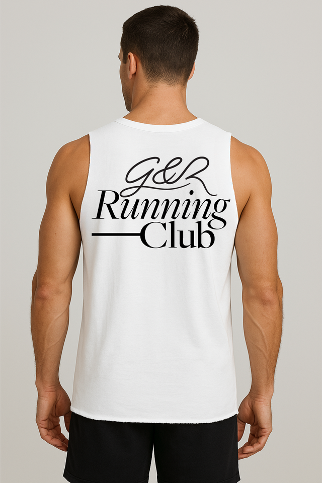 Male Tank Top white