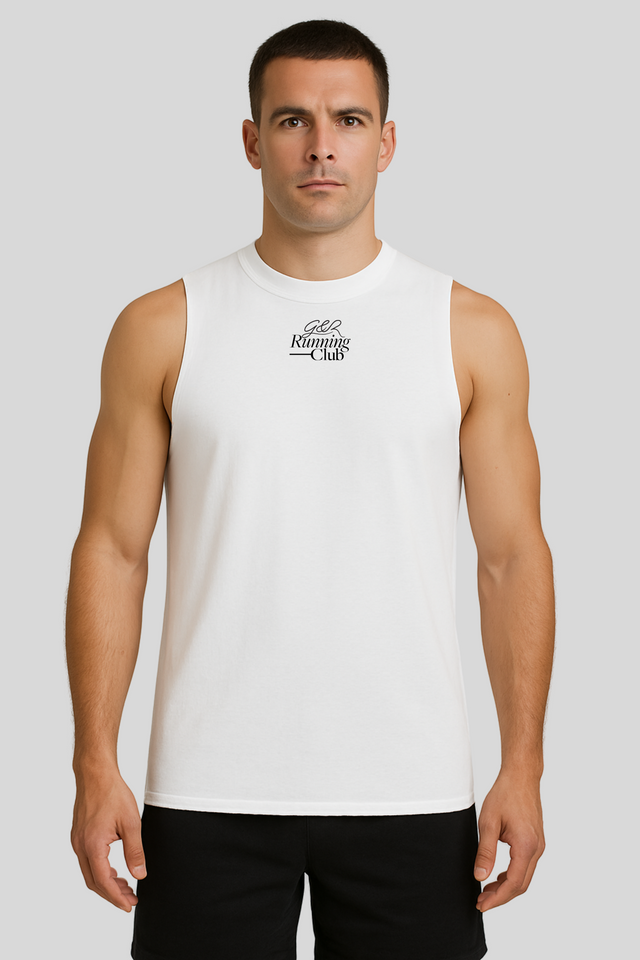 Male Tank Top white