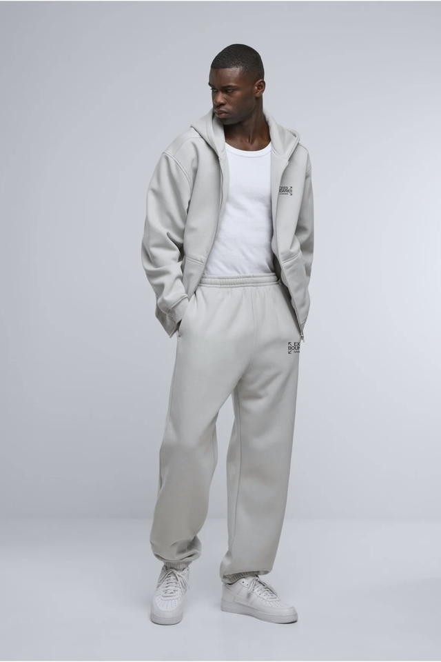 Unisex  Relaxed Sweatpants lightgrey