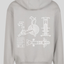 Air Bike Oversized Boxy Zip Hoodie