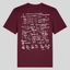 Unisex Scribble T-Shirt, normal Fit