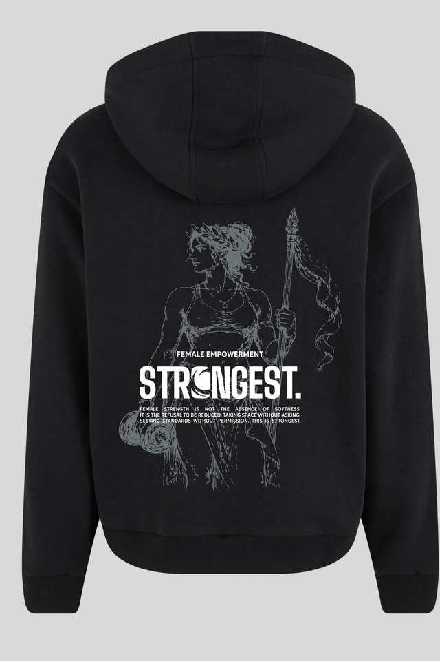 G&R X STRONGEST. Zip Hoodie