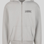Oversized Boxy Zip Hoodie lightgrey