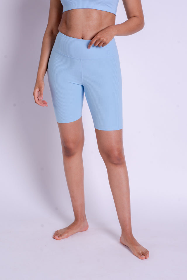 Rib Biker Shorts