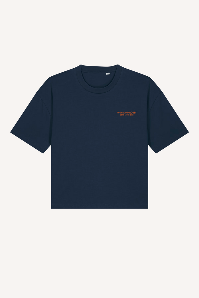 Gains Club Female Boxy Cropped T-Shirt