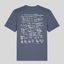 Unisex Scribble T-Shirt, normal Fit