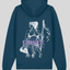 G&R X STRONGEST. Hoodie petrol