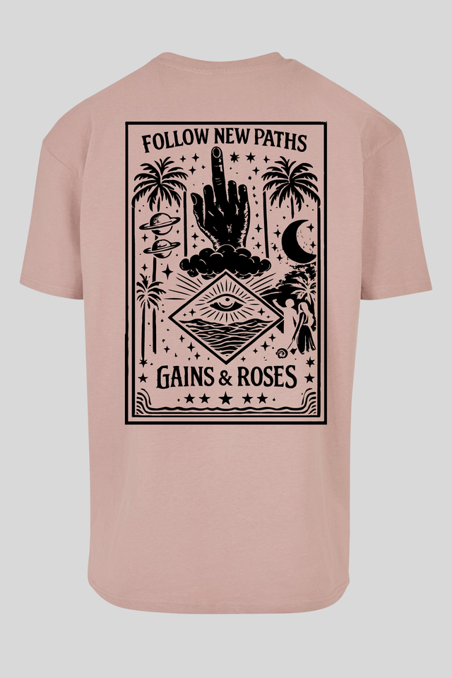 Vanessa Wagner x G&R, Unisex Oversized T-Shirt, warm blush