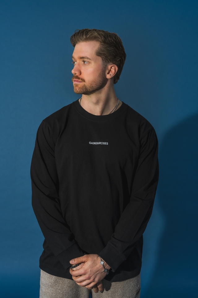 Lose Fit Heavy Longsleeve Scribble