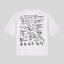 Scribble Female Boxy Cropped T-Shirt