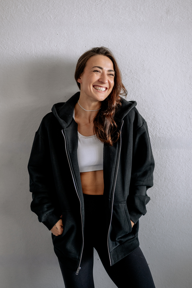 G&R X STRONGEST. Zip Hoodie