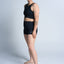 Performance Shorts mit hohem Bund, 8cm