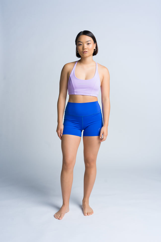 Performance Shorts mit hohem Bund, 8cm