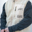 Unisex-ärmellose Sherpa-Jacke