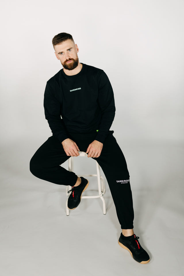 Lose Fit Heavy Longsleeve Scribble