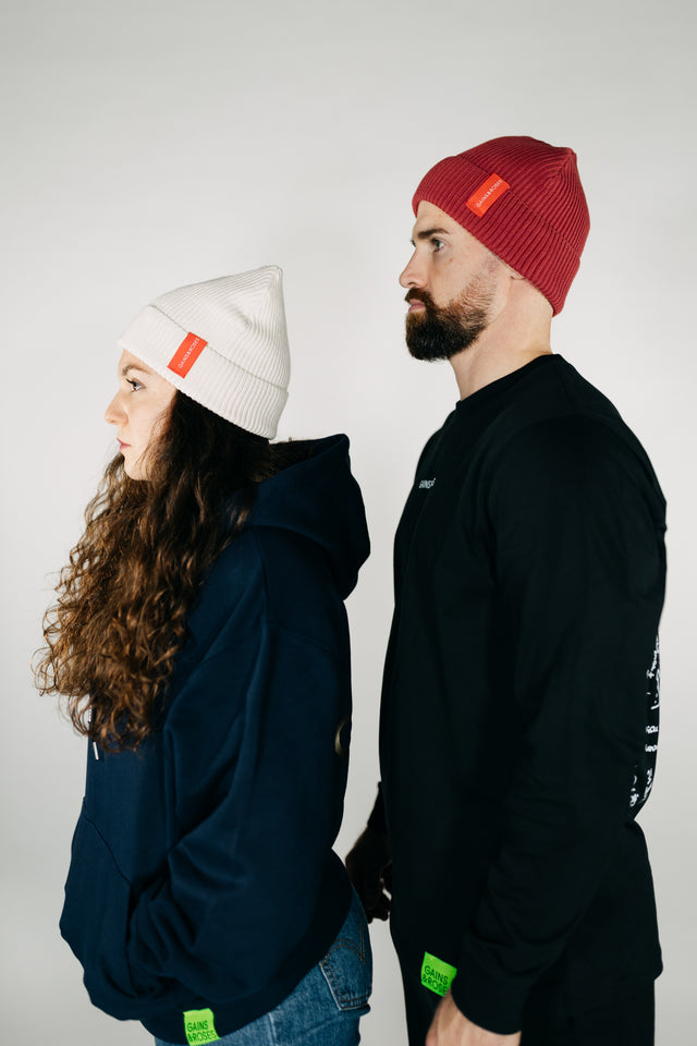 Organic Fishermen Rib Beanie