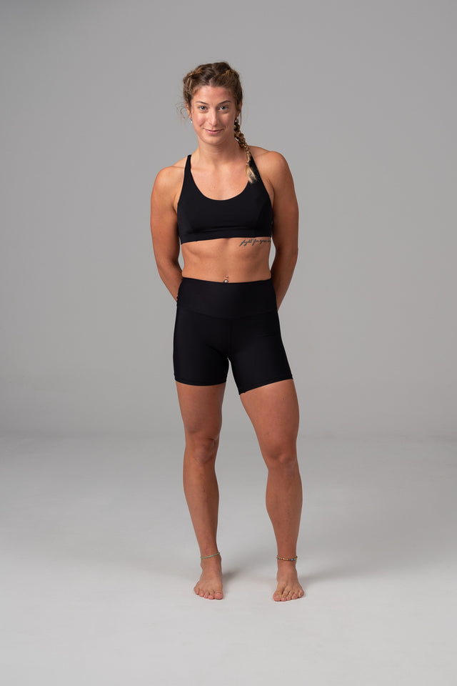 Performance Shorts mit hohem Bund , 12cm